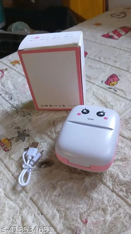 TECHEL Printer Pocket Printer Wireless Bluetooth bvc6 Single - Text Used For: Title, Compare-image-34