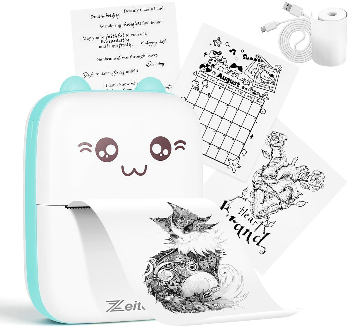 ZITRONIX Portable Bluetooth Thermal Printer N/A-image-43