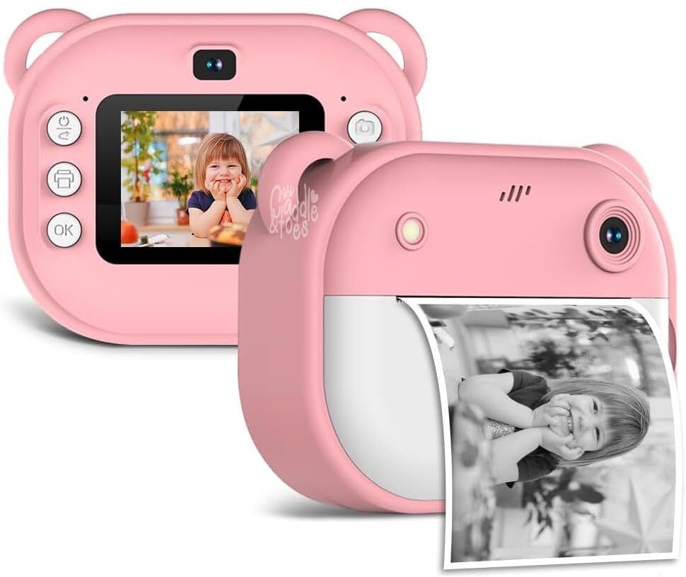 Viraan Kids Instant Print Camera with Easy Photo Printing and Fun Photography Pocket printer-image-28