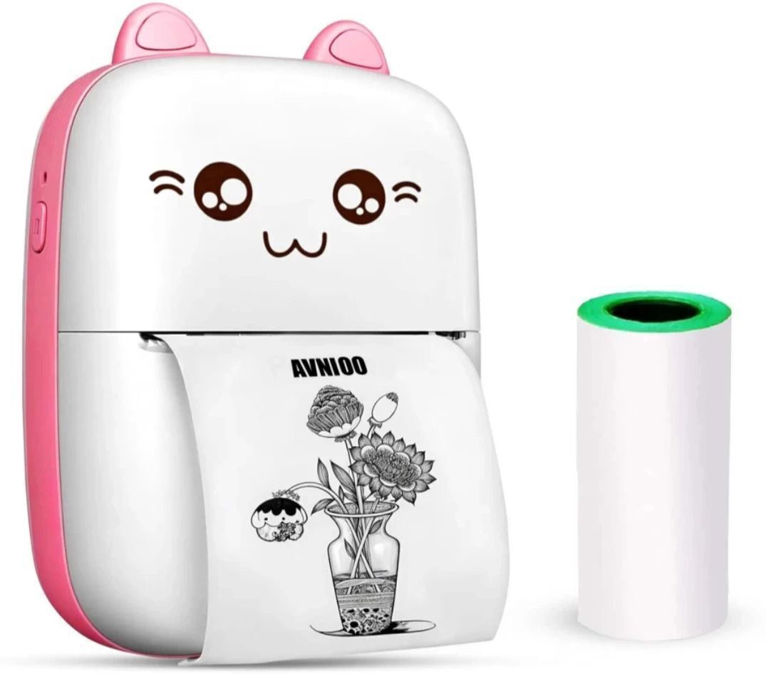 MA TRADES Mini Printer Inkless For Kids Mini printer-picture-22