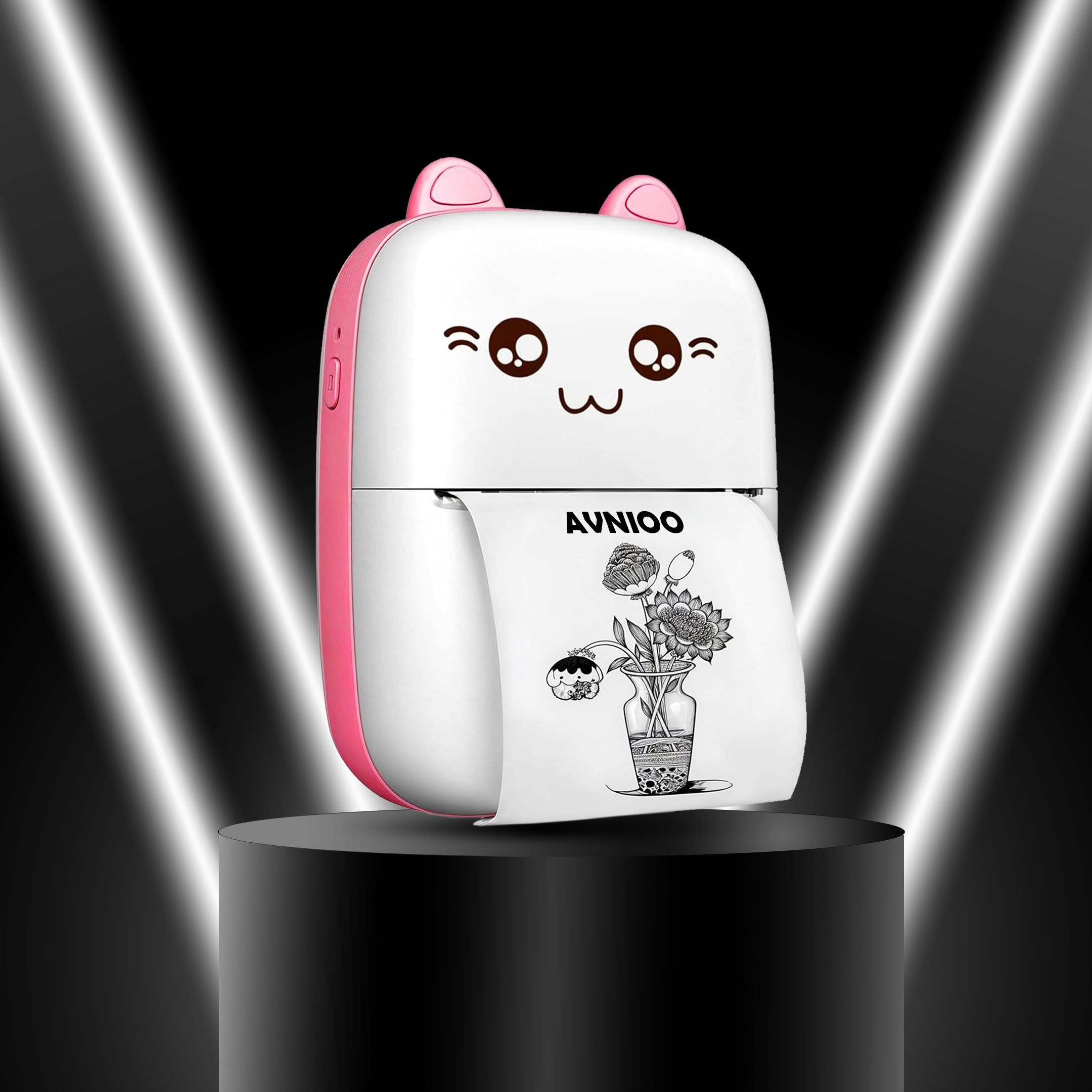 Avnioo Pocket Printer | Designed for Students | Mini Printer | No Ink required Mini Printer