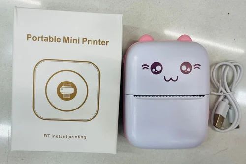 TECHEL pocket printer Mini Printer Paper cxz8 Single - TextUsed For: Title, Compare-picture-11