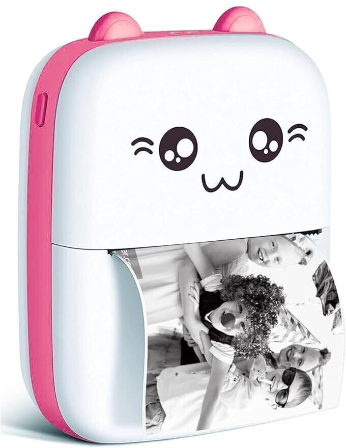 MA TRADES Mini Bluetooth, Portable Label Printer Inkfree Printer for Android & iOS System Mini printer-picture-11