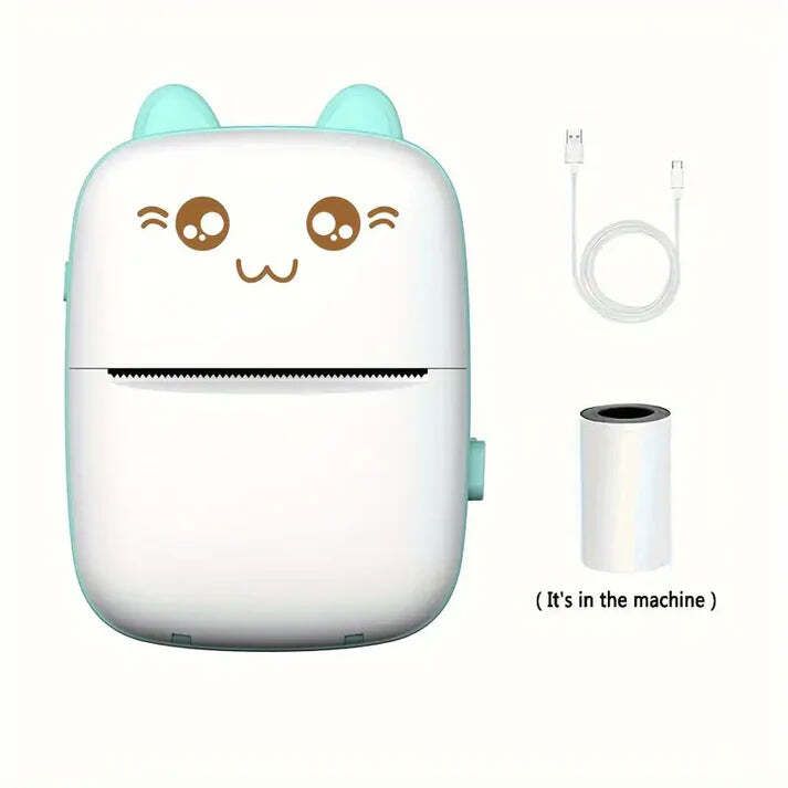 ENMORA Printer Portable Bluetooth Thermal Printer Printer hju5 Single - Text Used For: Title, Compare-picture-10
