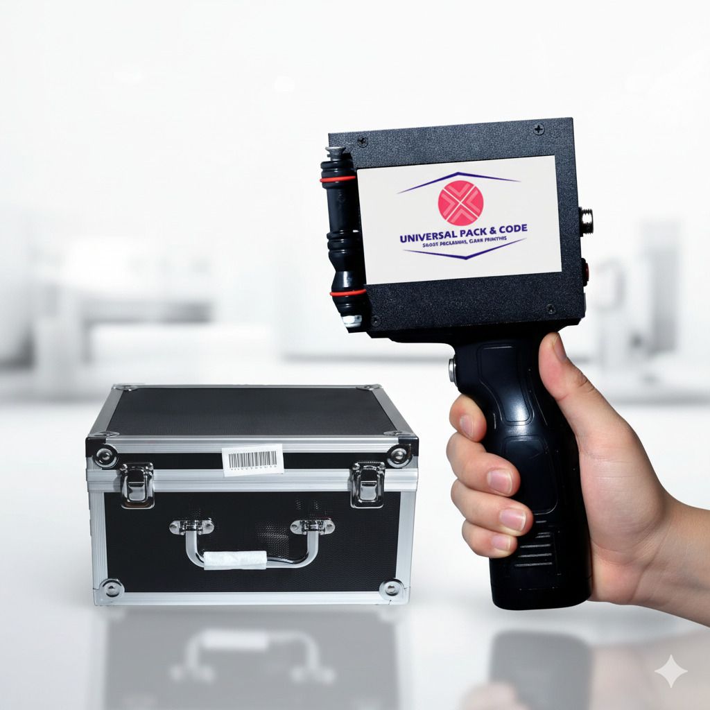 Universal Pack & Code Handheld TIJ Inkjet Printer 12.7mm | Batch & Expiry Date Coding Machine Handheld Thermal Inkjet Printer (TIJ)-picture-16