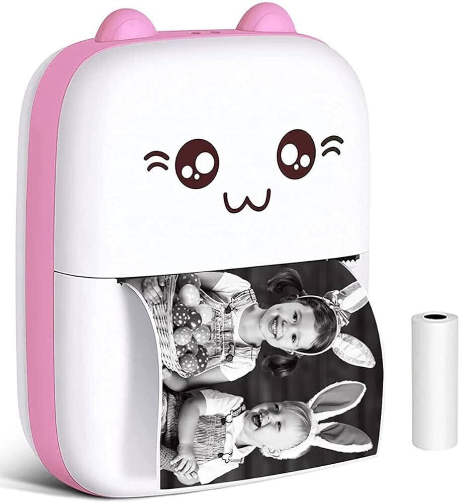 EVAAENTERPRISES Mini Printer (Bluetooth Thermal Ink-Free Print) Pocket Printer