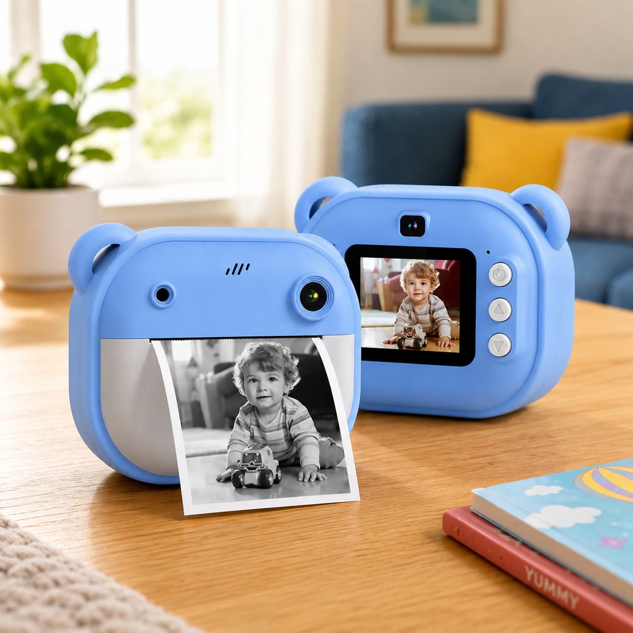 ZENVORIX ENTERPRISES Instant Thermal Photo Camera for Children | Rechargeable HD Camera [Random Color]-image-30