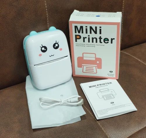 IMMUTABLE pocket printer Mini Printer Paper Multi-function bvg3 Single - TextUsed For: Title, Compare-picture-42