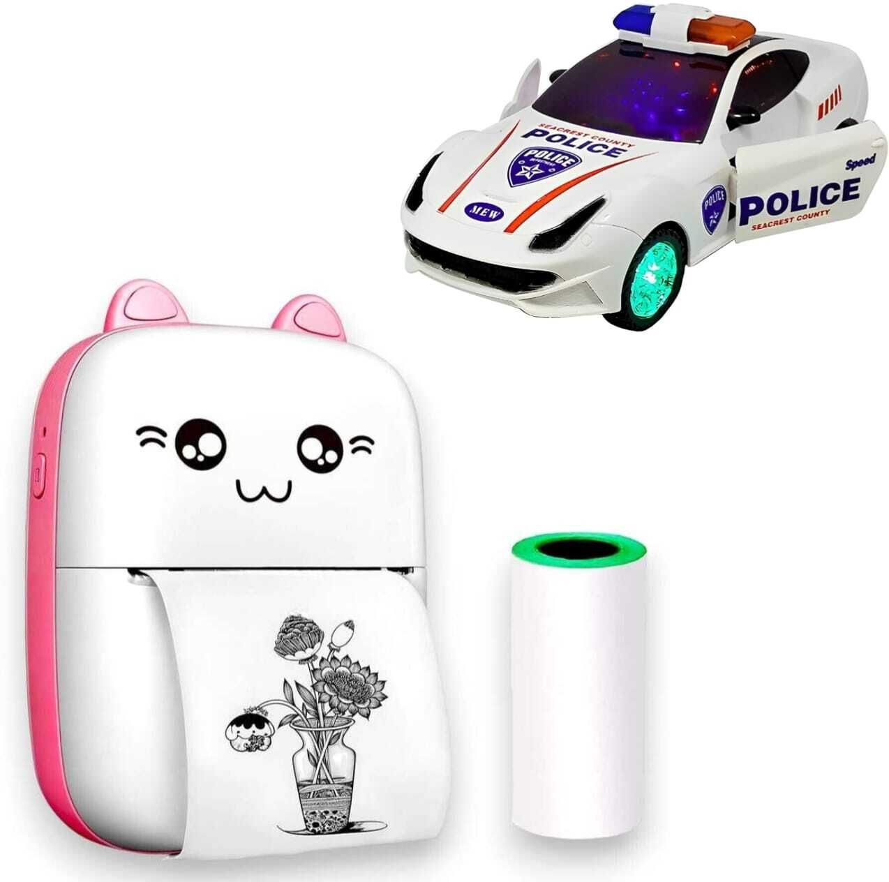 Premio Coppex Ink-Free Bluetooth Thermal Printer + [Free Police Car] Pocket Printer-picture-42