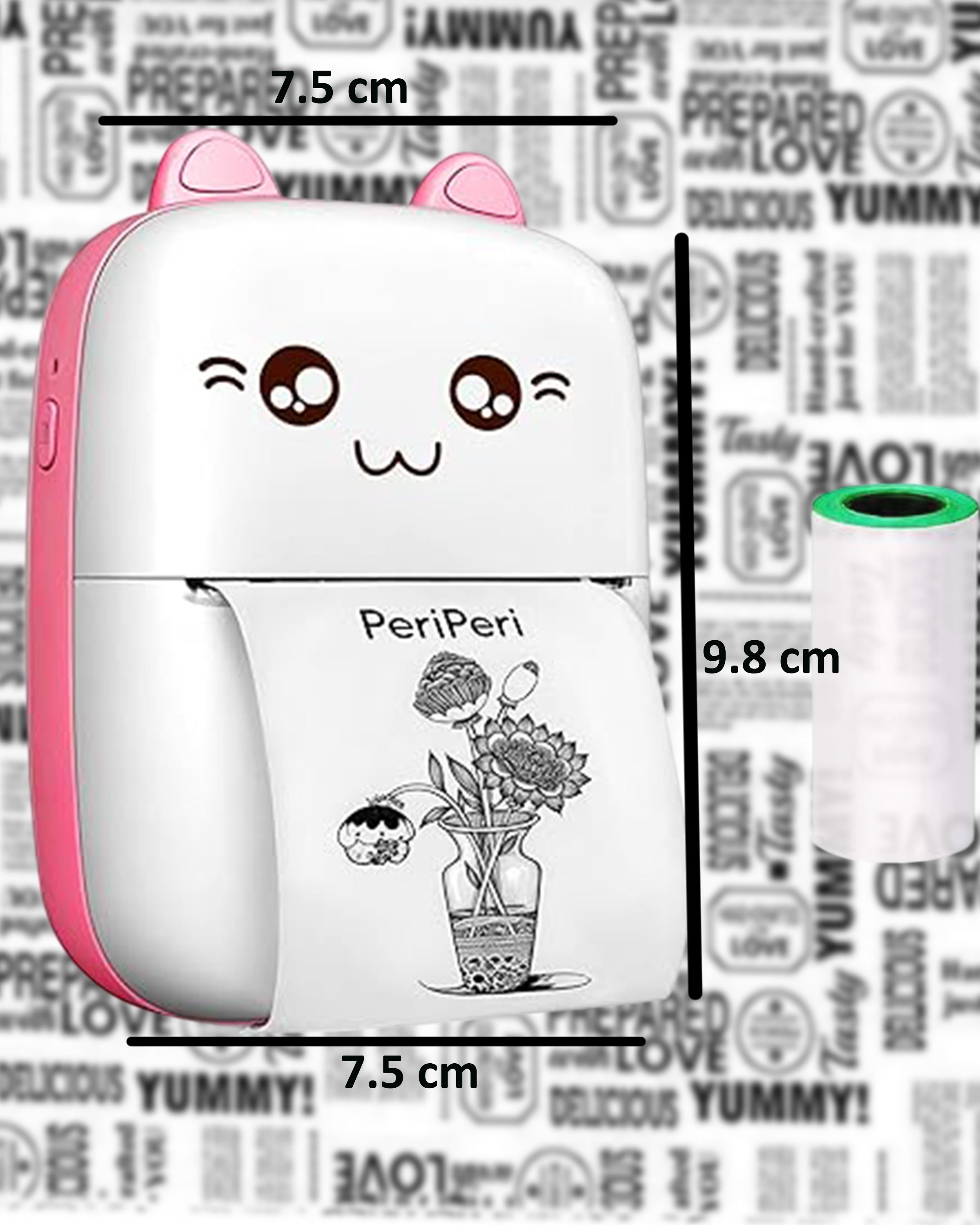 INSTRA Mini Pocket Printer, Gifts for Kids, Portable Thermal Printer for Pictures MINI PRINTER-picture-33