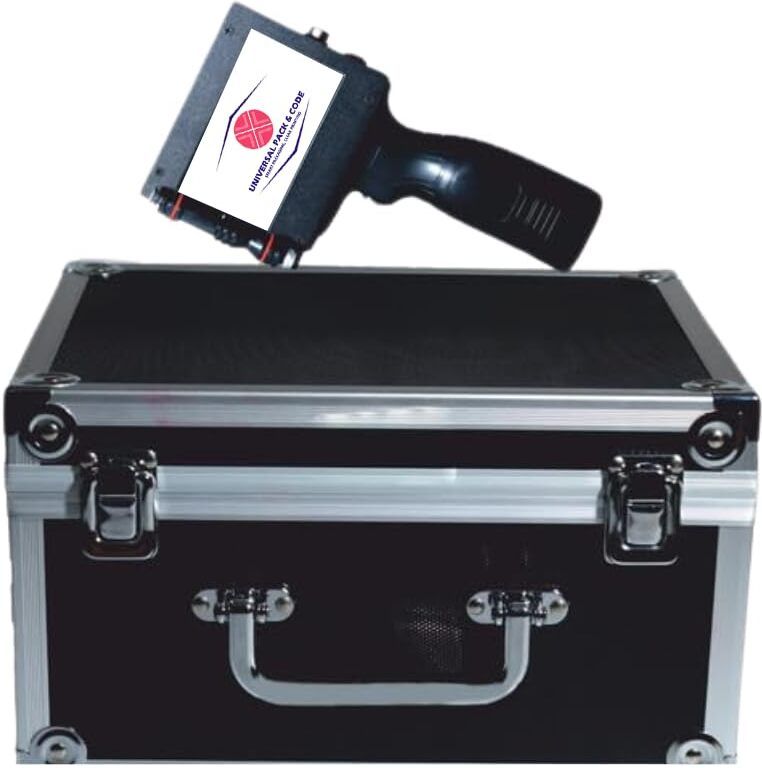 Universal Pack & Code Handheld Thermal Inkjet Printer Black Solvent Cartridge, Portable Date Handheld Thermal Inkjet Printer