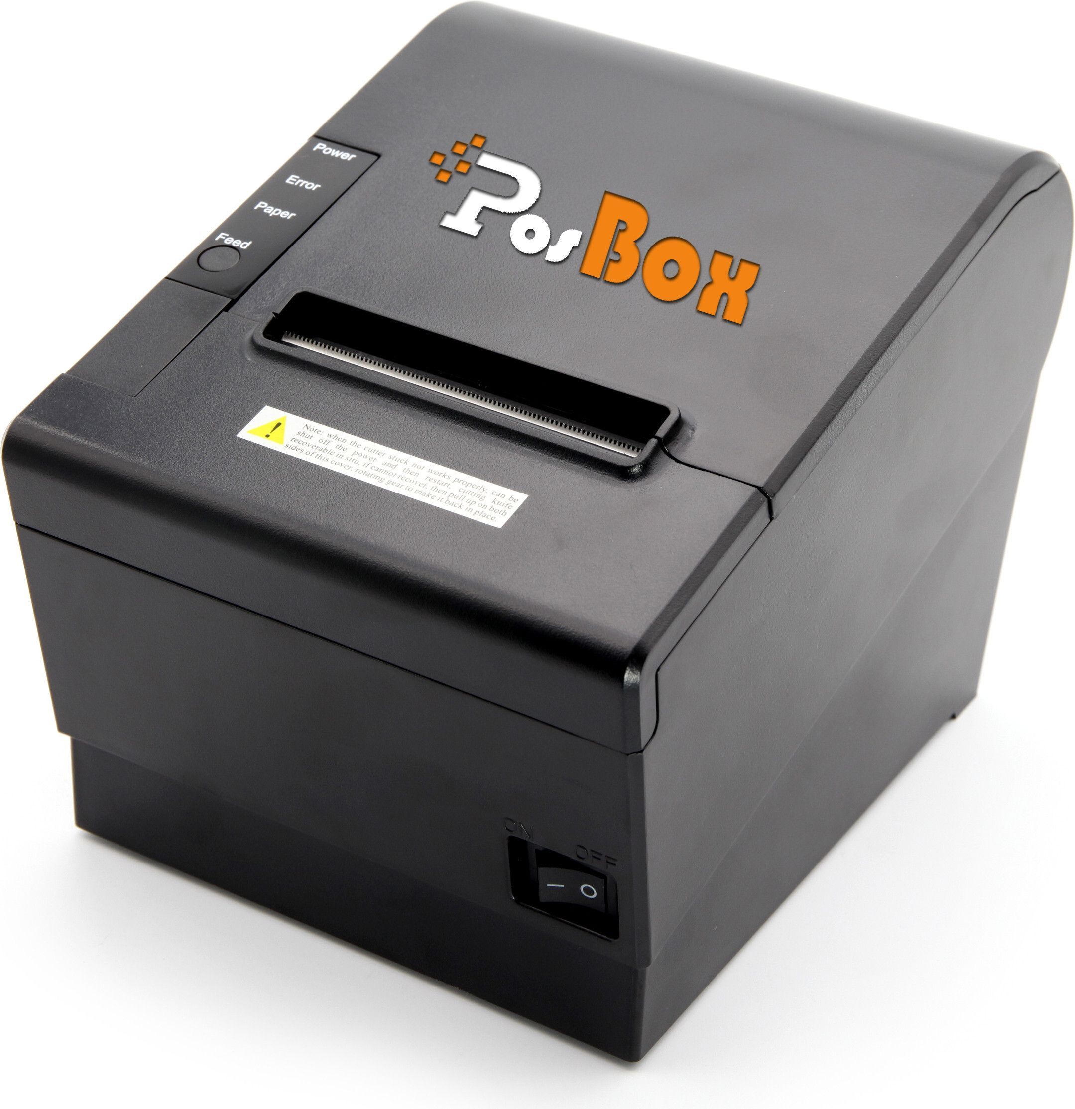 PosBox 80mm / 3 inch Thermal Receipt Printer with Auto Cutter, USB Connectivity High-Speed 160mm/sec POS Printer-picture-17