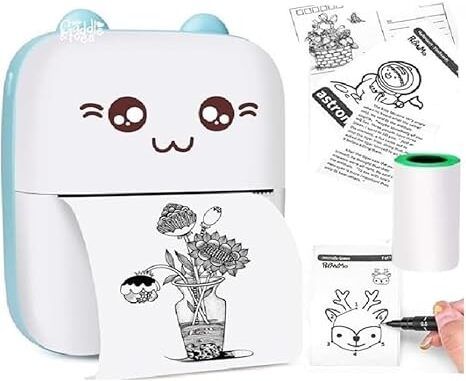 NXRMK Mini Thermal Printer Wireless Inkless Sticker & Label Printer Mini Thermal Printer-image-31