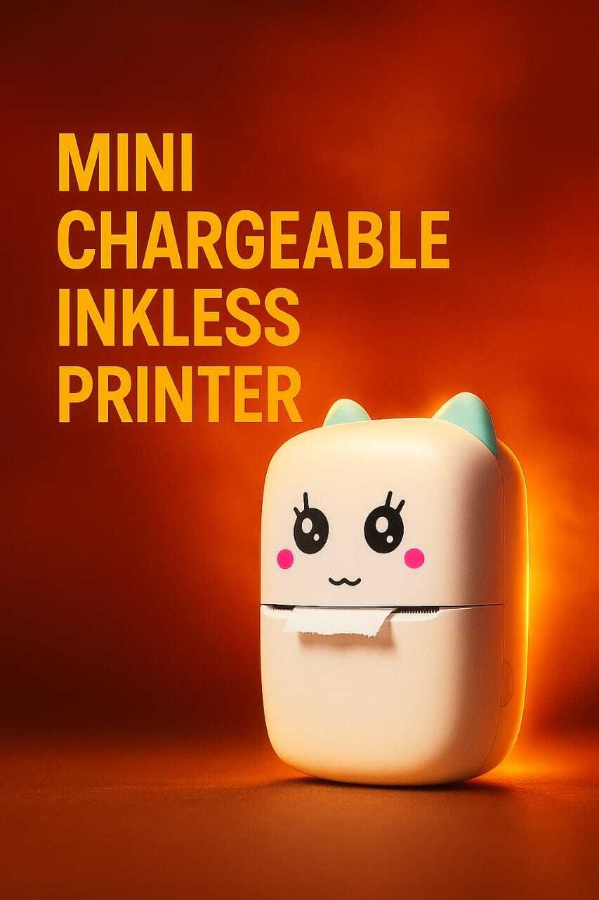 Nandi Print Picture Mini pocket Printer Portable Thermal Printer Printer