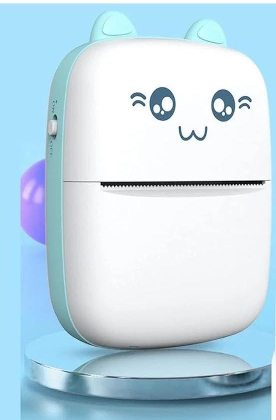 RHONNIUM Print Receipt Tags Inkless Sticker Printer | USB APP Control Thermal Receipt Printer-picture-26