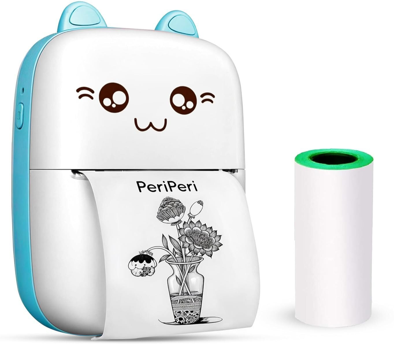 TECHEL POCKET Printer with Paper for Photo LKA9 Single - TextUsed For: Title, Compare image 1