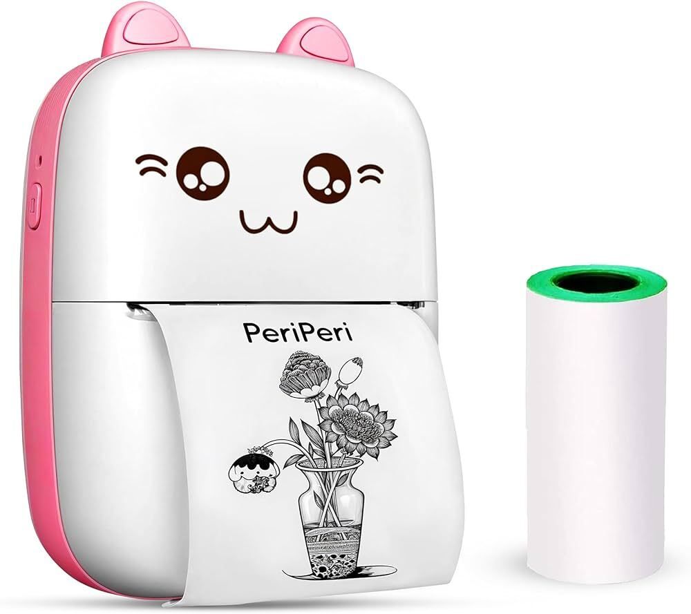 The Vogue Nation Mini Portable Wireless Bluetooth Pocket Thermal Printers pocket printer Pocket Printer-image-25