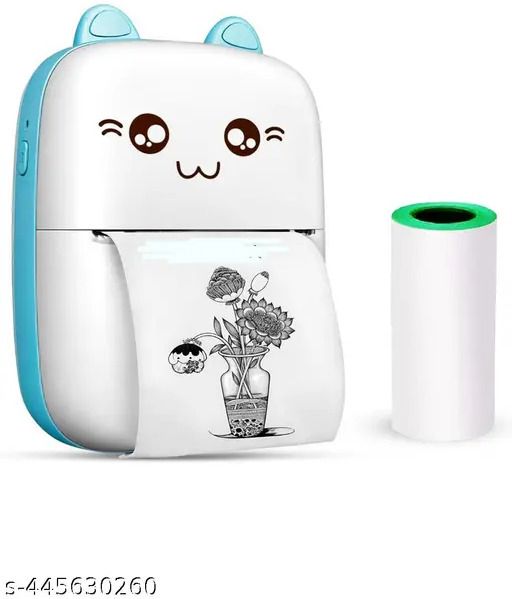 TECHEL Mini Printer with Paper for Photo Printer nbh12 Single - Text Used For: Title, Compare-picture-44