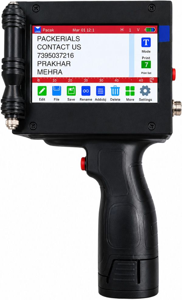Syahi INCD3M 12.7mm Handheld TIJ Printer | For Date, Logo & Barcode Printing Portable Inkjet Printer-image-3