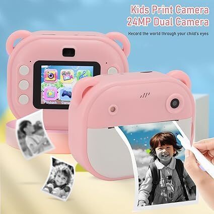 Viraan Fun Instant Print Camera for Kids with Photo Capture and Print Option Pocket printer-image-31