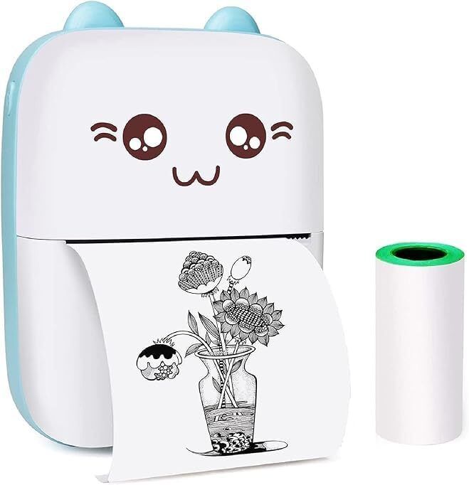 Photo Max Mini Bluetooth Thermal Printer,Portable Label Maker, Inkfree Printer for Android Mini Printer-picture-17