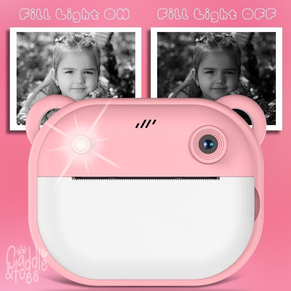 Viraan Kids Instant Camera with Built-in Printing for Creative Photo Activities Pocket printer-image-21