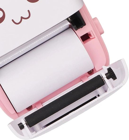 ENMORA Mini Printer with Paper for Photo function Label Printer cvb15 Single - Text Used For: Title, Compare-picture-29