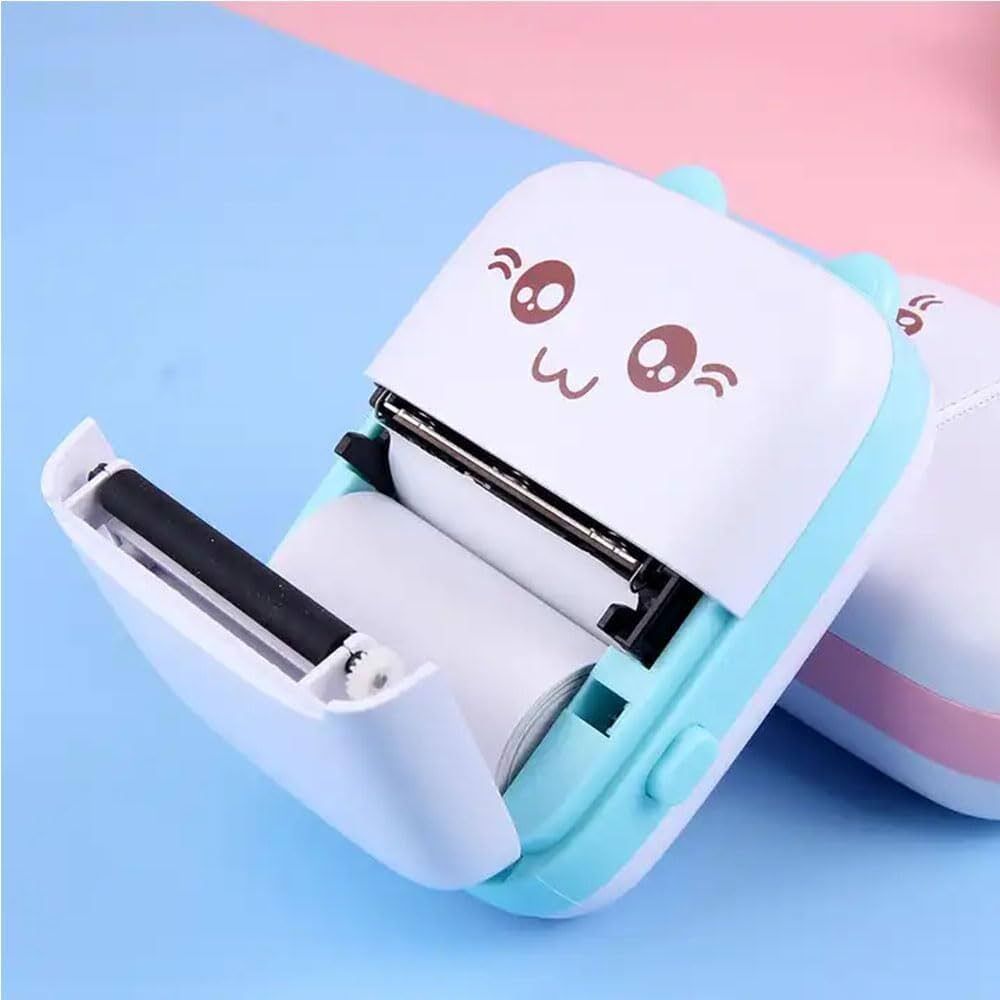 TECHEL Printer,Mini Photo Printer for Bluetooth ghj17 Single - Text Used For: Title, Compare-picture-28
