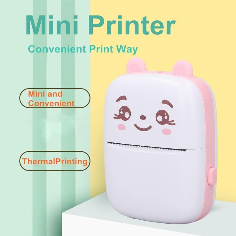 MVC ENTERPRISE Mini Printer Portable – Bluetooth Pocket Printer for Kids & Adults mini printer-picture-14