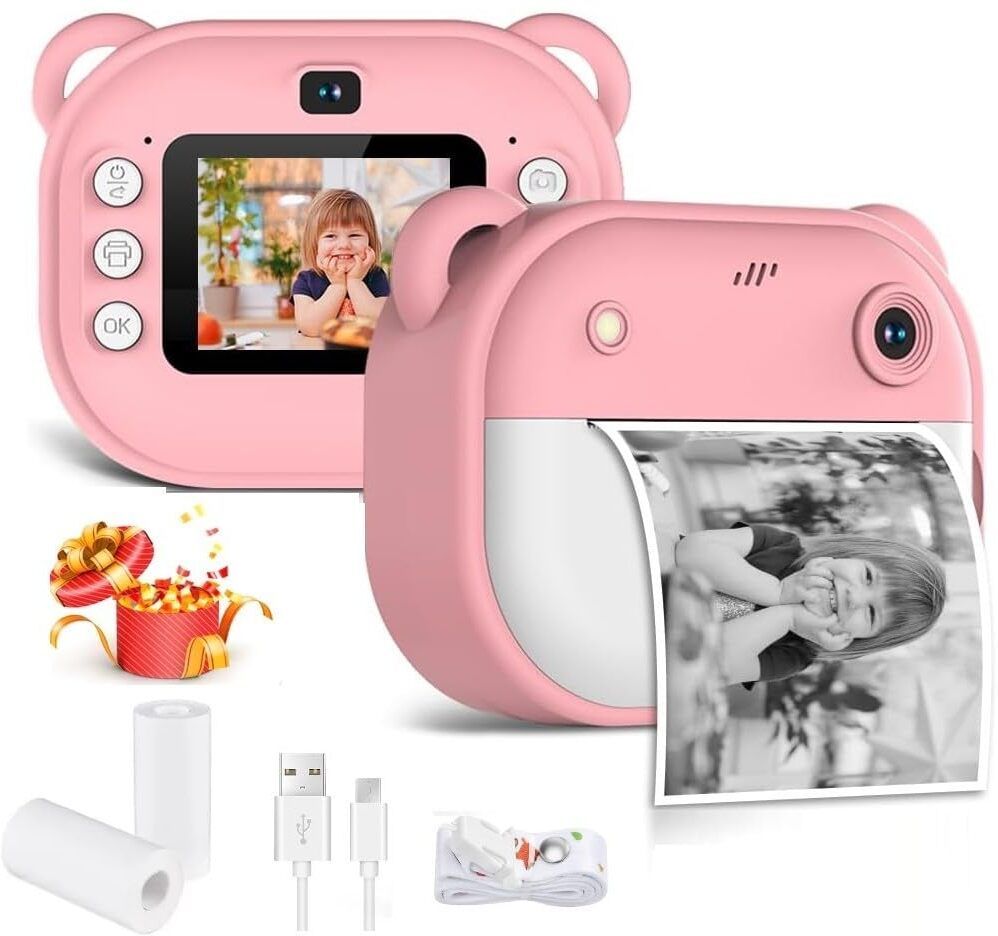 Viraan Instant Print Camera for Kids with Compact Design and Photo Capture Pocket printer-image-47