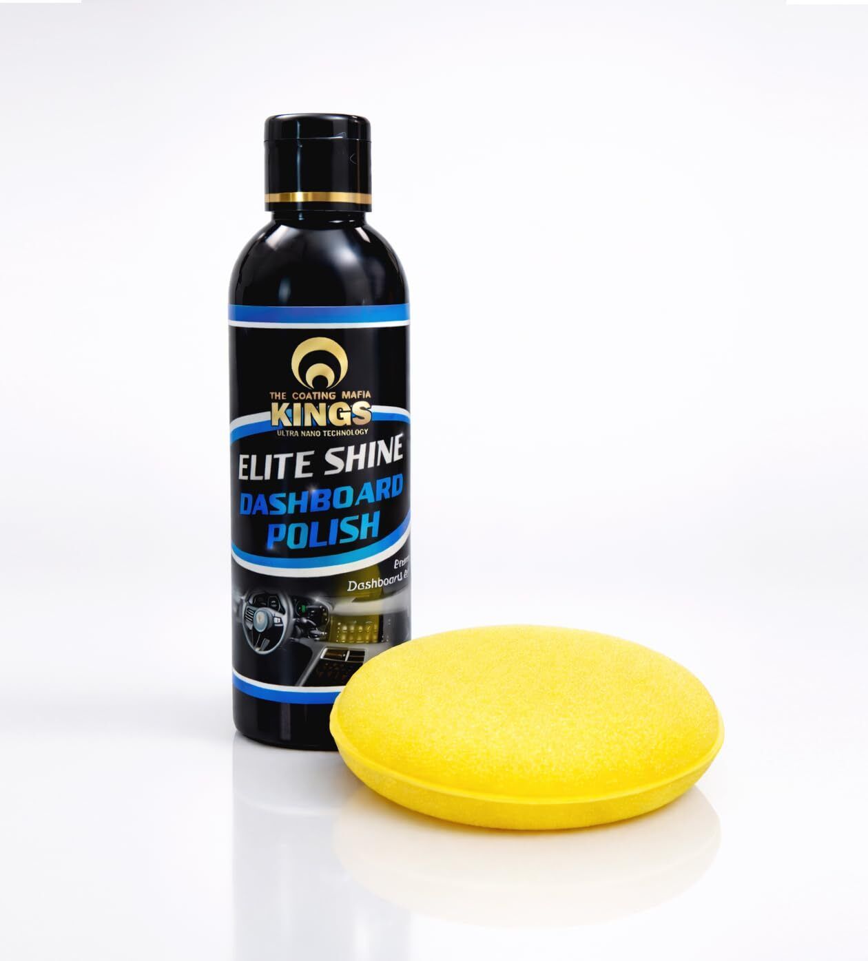 Car Dashboard Polish with Applicator Pad Interior Shine & Dust Protection Wax Car Dashboard Polish with Applicator Pad Interior Shine & Dust Protection Wax Plastic Polisher-image-3
