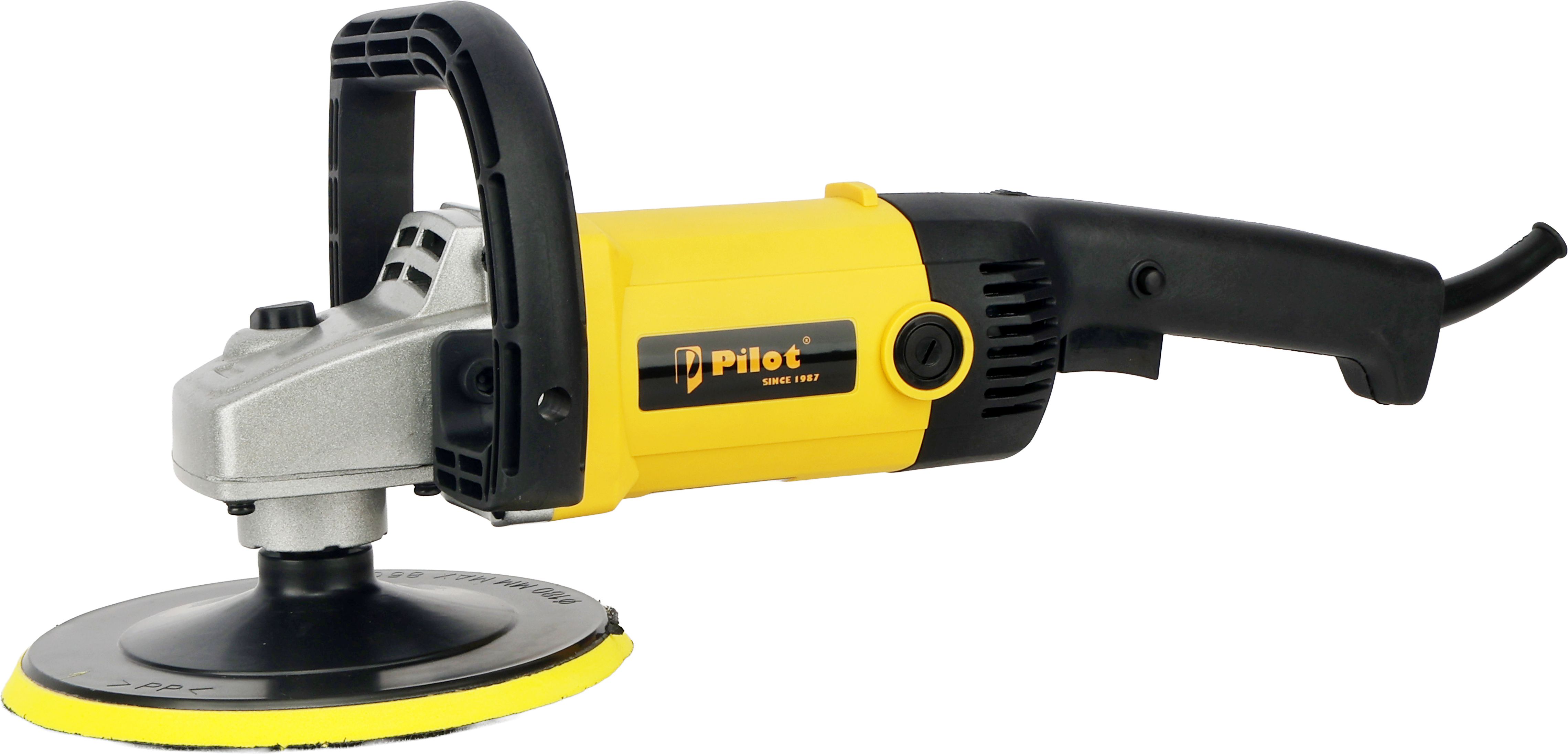 pilot Car Polisher 1500W | 180mm Disc | 600-3000 RPM Variable Speed Metal Polisher-picture-1