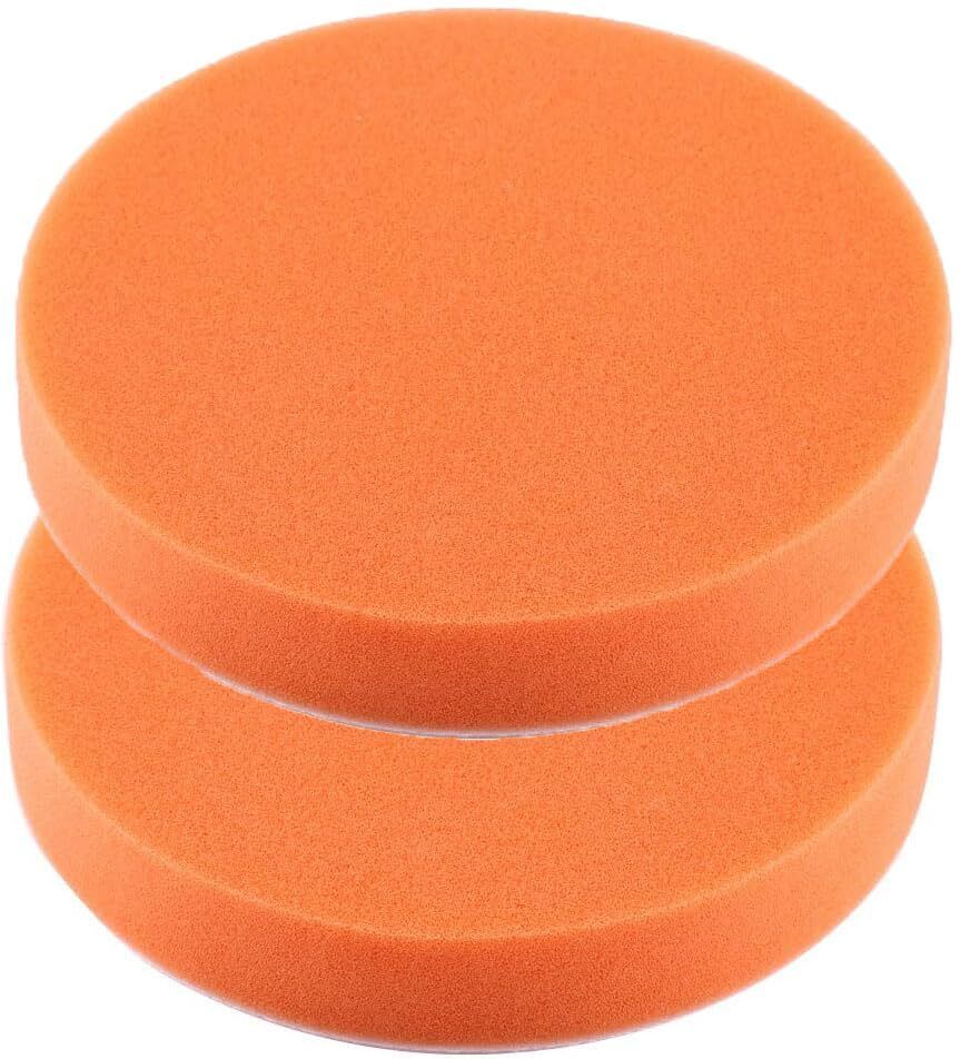 inditrust 7inch Plane Sponge Wheel polishing pad Waxing Wheel pad (Pack of 2) Glass Polisher-picture-35