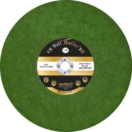 narson group 14 INCH 1 NET GREEN CUTTING WHEEL 14 INCH 1 NET GREEN CUTTING WHEEL Metal Polisher-picture-25