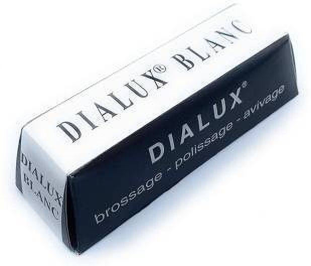 toolbux Dialux White High Polishing Rouge Bar Used on Silver, White Gold for Pre-polish Glass Polisher-picture-1