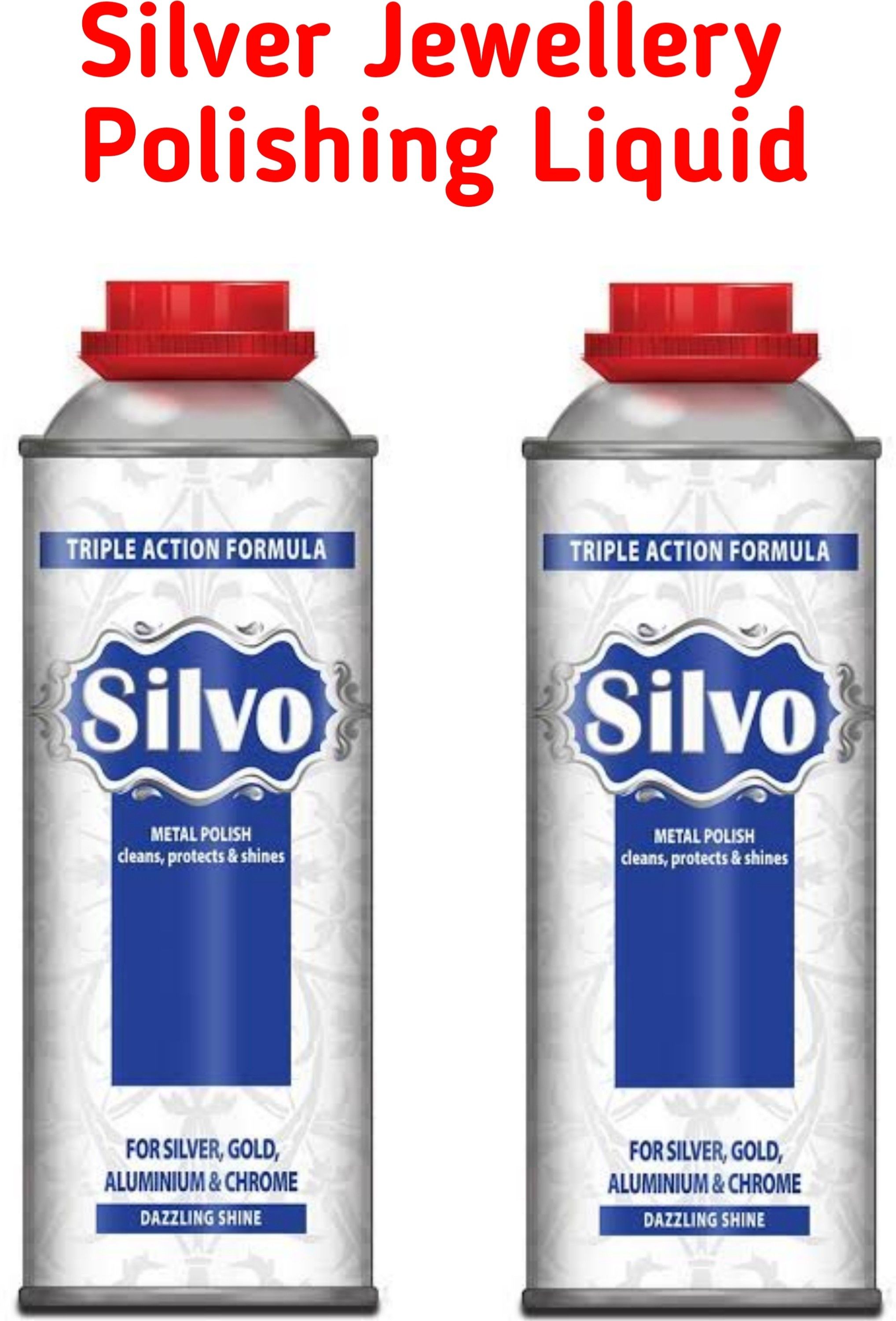 Silvo - Silver Jewellery Polishing Liquid Metal Polisher-image-10