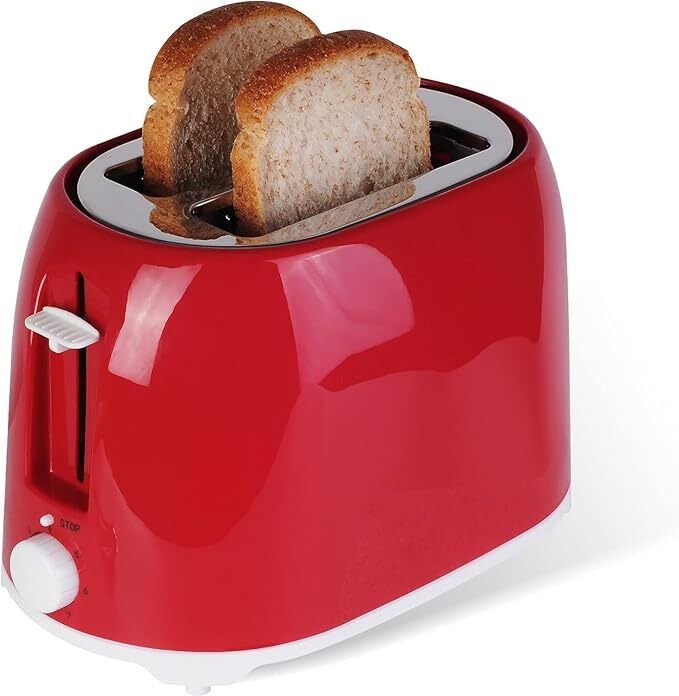 lipzie 2-Slice Toaster with Extra-Wide Slots 220 W Pop Up Toaster-picture-28