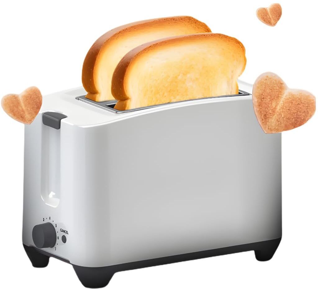 2 Slice Pop-Up Bread Toaster with Auto Cut Off Self Centering Slots 1000 W Pop Up Toaster-image-36