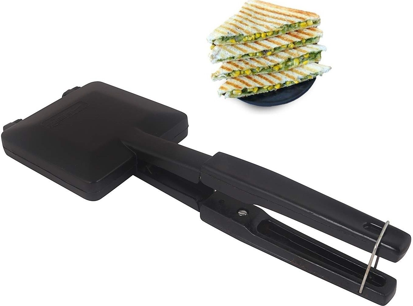 rectitude Best Quality Non-Stick Gas Toaster Compatibility for Griller Sandwich Maker T01 2 W Pop Up Toaster-picture-29