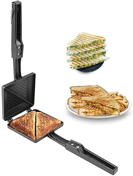 rectitude Best Quality Non-Stick Gas Toaster Compatibility for Griller Sandwich Maker T020 2 W Pop Up Toaster-picture-14