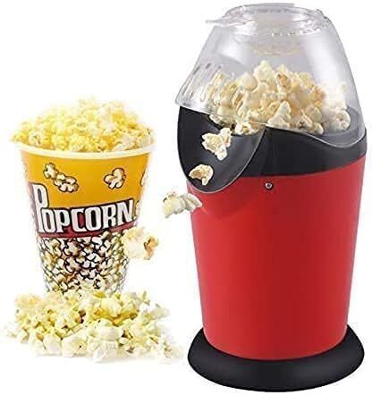Quick Pop Hot Air Popcorn Maker – 3-Min Fast Popping, Oil-Free Healthy Snack 1.5 L Popcorn Maker