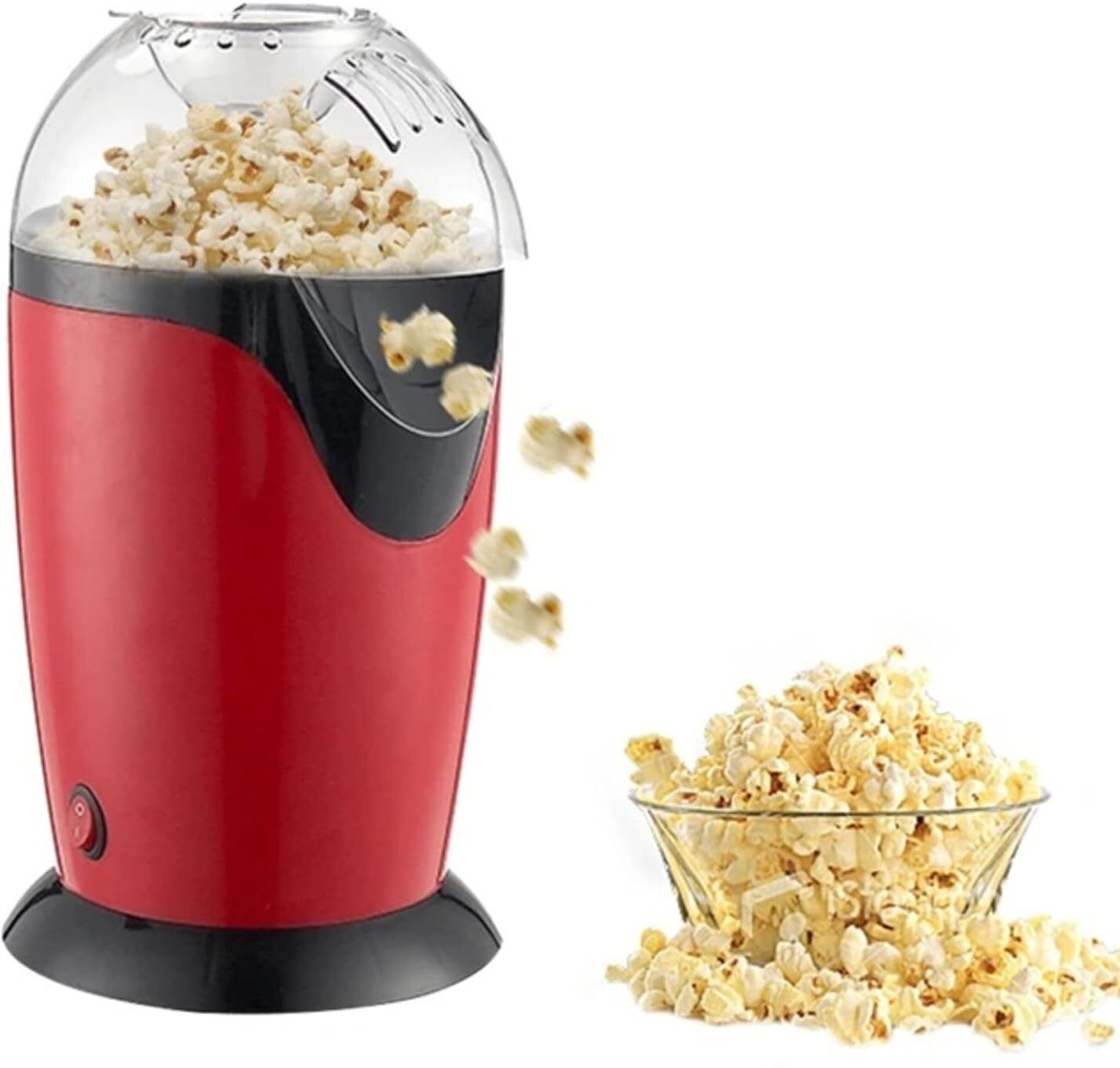 Electric Popcorn Maker Oil-Free Electric Popcorn Maker 120 g Popcorn Maker-image-16