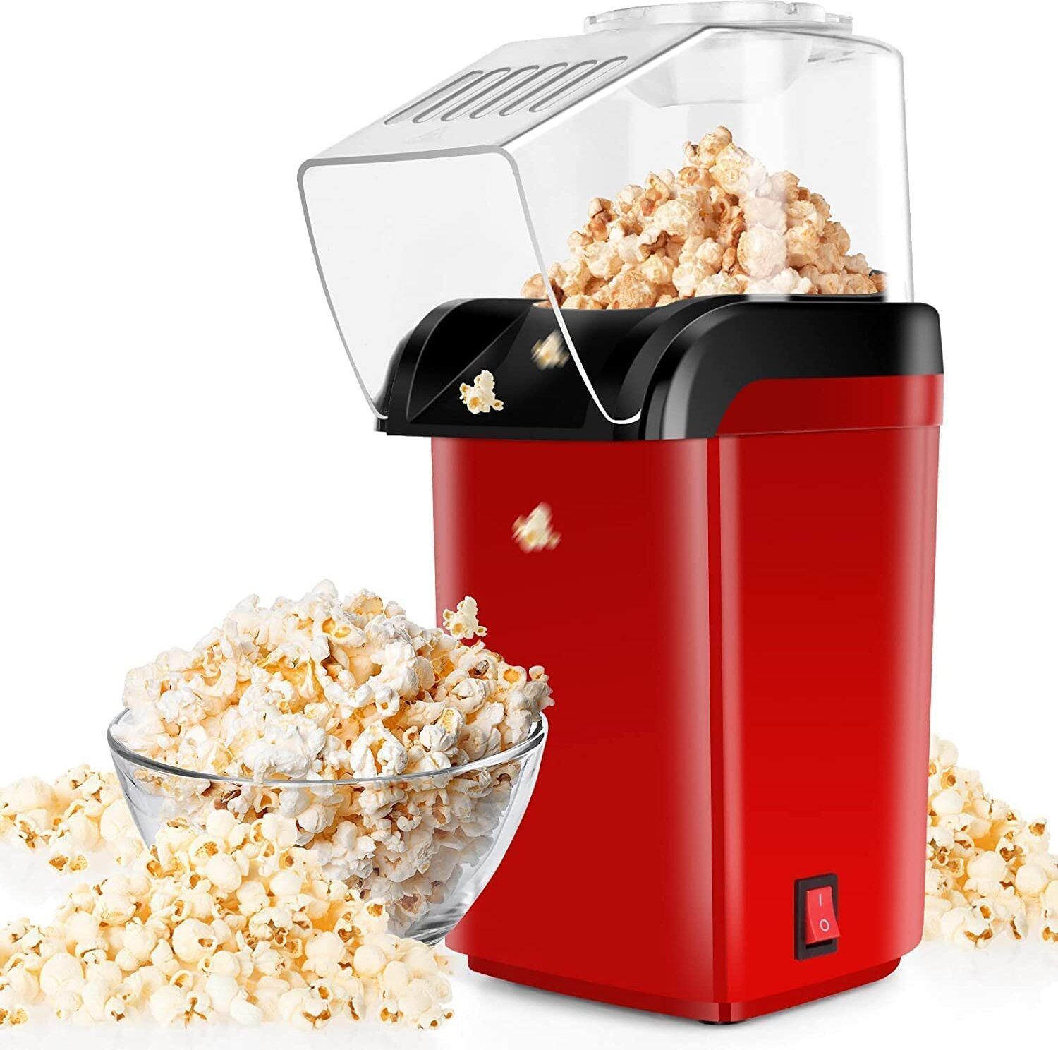 Electric Popcorn Maker Machine | Hot Air Popcorn Maker for Home POPCORN MAKER 60 g Popcorn Maker