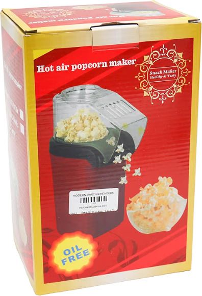 shyam Electric Popcorn Maker Machine with 1200W, 1 L Popcorn Maker-picture-5