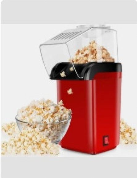 5starstore01 No Oil Needed, Healthy Snack, BPA-Free. Popcorn Maker Machine,1200W Hot Air Popcorn Popper Maker with Top Lid 60 g Popcorn Maker-picture-37