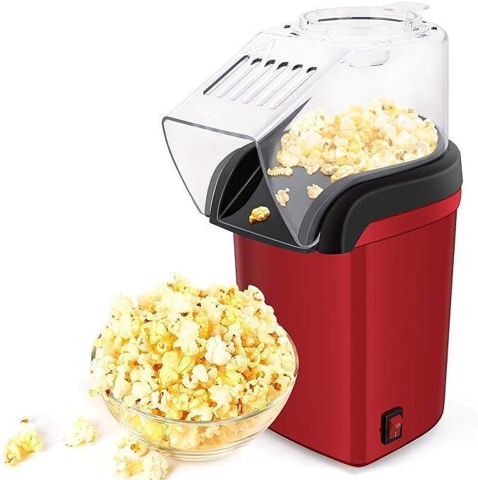 bhal Electric Popcorn Maker Machine with 1200W, No oil needed, Healthy 1 L Popcorn Maker-picture-11
