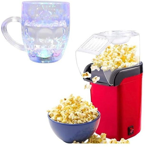 rhobos Combo C1330 Aluminum Popcorn Machine & Fiber Glass Drinking 1 L Popcorn Maker-picture-23