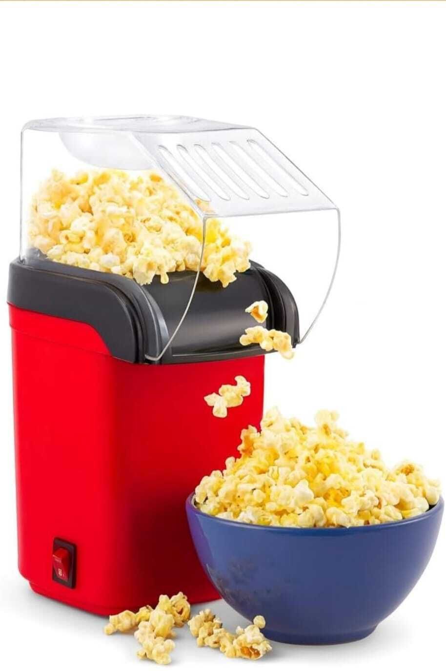 mahnoor enterprises Oil Free Healthy Snack Maker For Home Oil Free| Popcorn Maker Machine 1200W Hot Air Popper Healthy Snack Maker 60 g popcorn Maker 0.5 L Popcorn Maker-picture-29