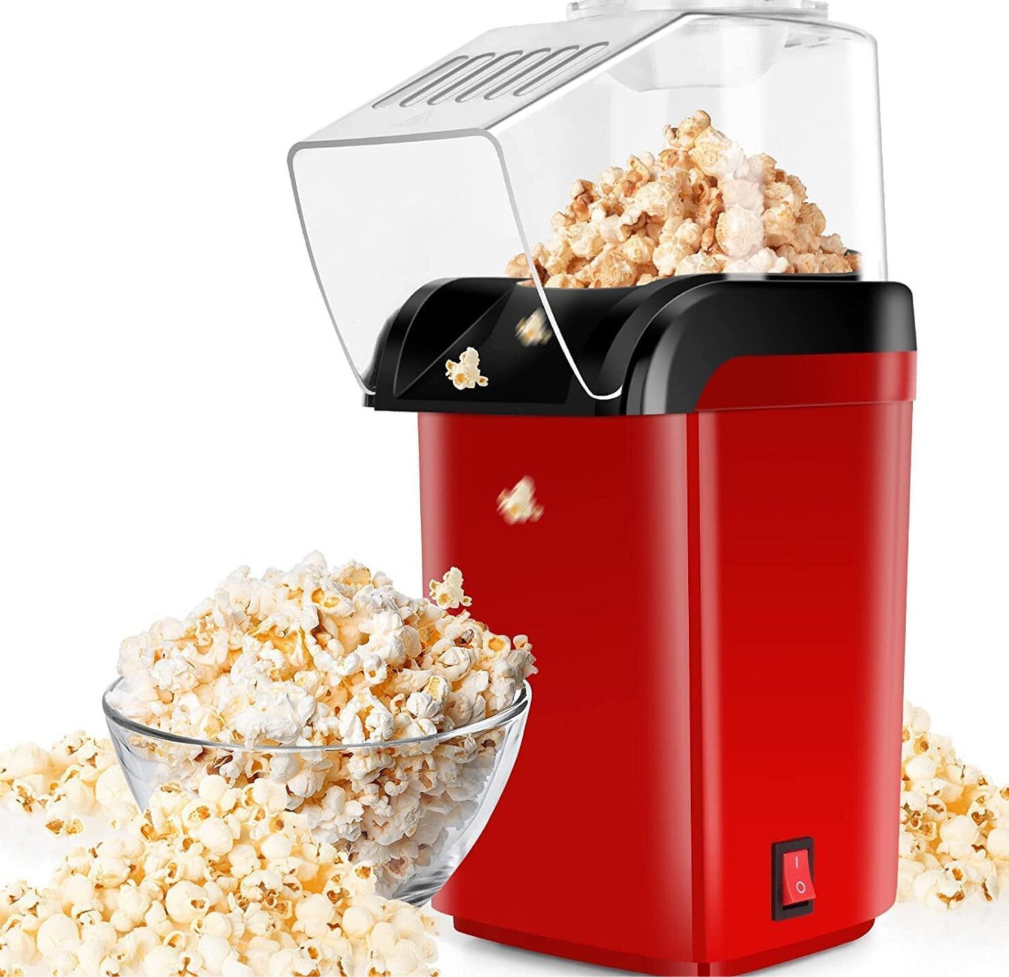 livonix Electric Popcorn Maker Machine with Transparent Lid – Hot Air Popper Electric Popcorn Maker Machine with Transparent Lid – Hot Air Popper 60 g Popcorn Maker-picture-19