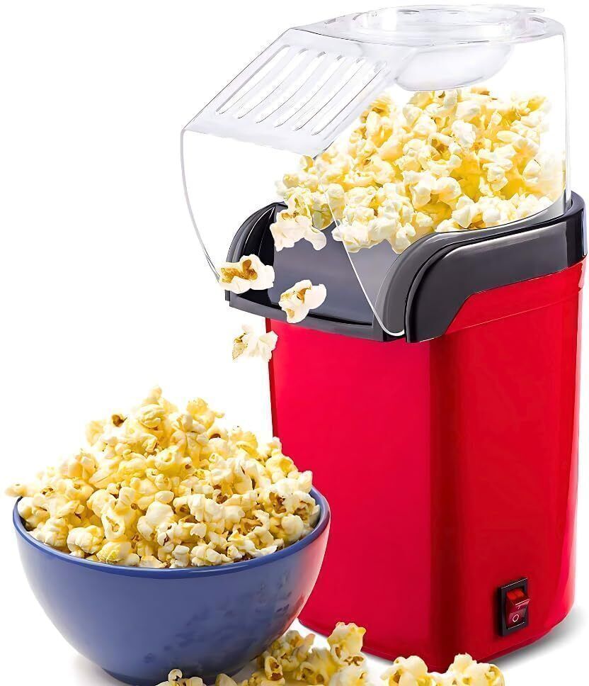 Aluminum Electric Popcorn Maker – Large Automatic Instant Popcorn Machine 500 ml Popcorn Maker-image-42